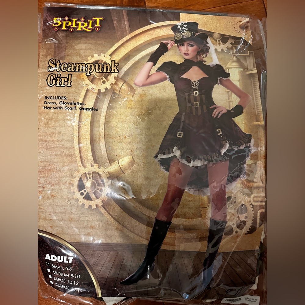 Halloween Costume - Steampunk Girl, Size S